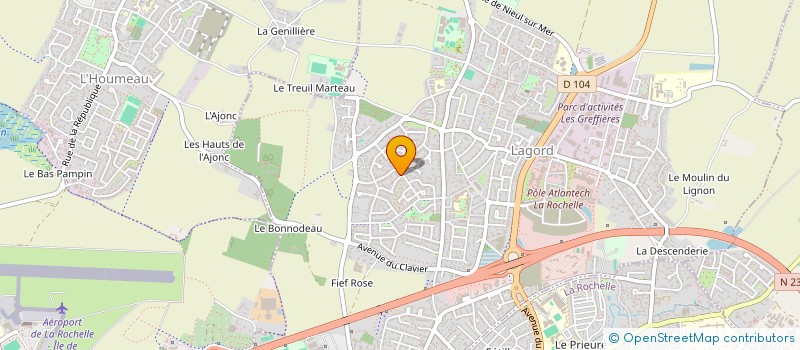 localisation de l'entreprise SCI PASCYRSYLANSO  LAGORD