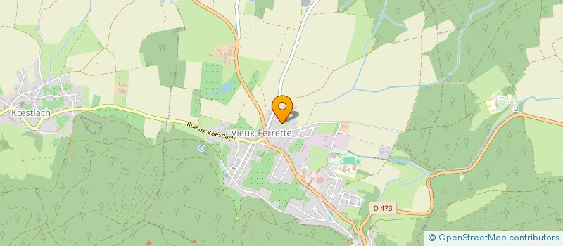 localisation de l'entreprise SCI PASIMO  VIEUX-FERRETTE