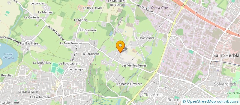 localisation de l'entreprise SCI PASLA  SAINT-HERBLAIN