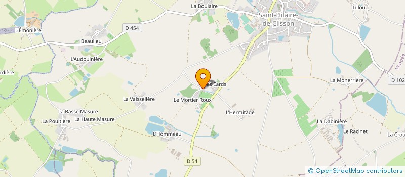 localisation de l'entreprise SCI PASLY  SAINT-HILAIRE-DE-CLISSON