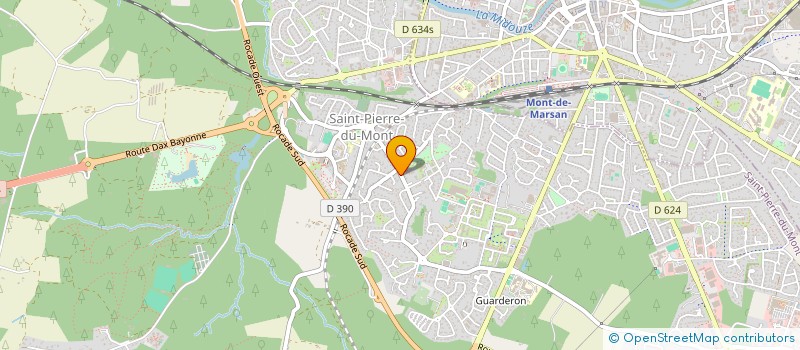 localisation de l'entreprise SCI PASMI 40200  MIMIZAN