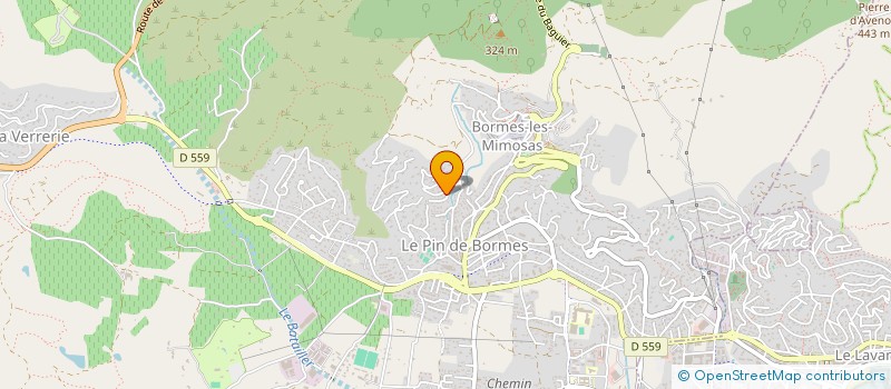 localisation de l'entreprise SCI PASMICH  BORMES-LES-MIMOSAS