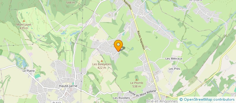 localisation de l'entreprise SCI PASQUENKA  BRIE-ET-ANGONNES