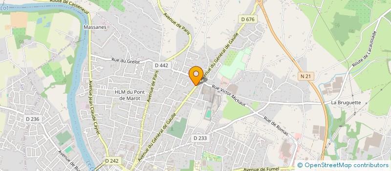 localisation de l'entreprise SCI PASQUET GUNTIN  VILLENEUVE-SUR-LOT