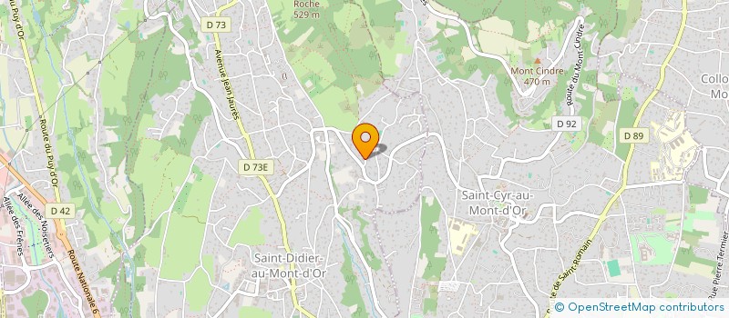 localisation de l'entreprise SCI PASRO  SAINT-DIDIER-AU-MONT-D'OR