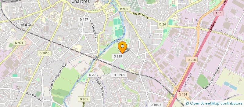 localisation de l'entreprise SCI PASSAGE BONNEVAL à CHARTRES