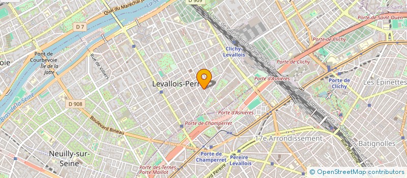 localisation de l'entreprise SCI PASSAGE DU MARAIS à LEVALLOIS-PERRET
