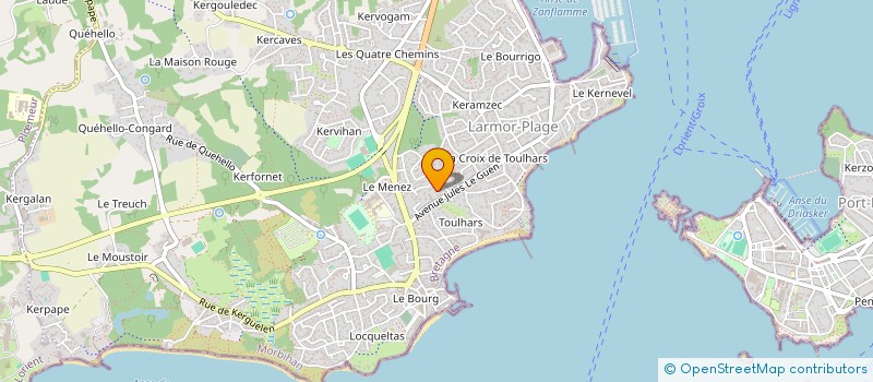 localisation de l'entreprise SCI PASSAGE DUPUY DE LOME  LARMOR-PLAGE