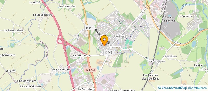 localisation de l'entreprise SCI PASSALACQUA à MONTAIGU-VENDEE