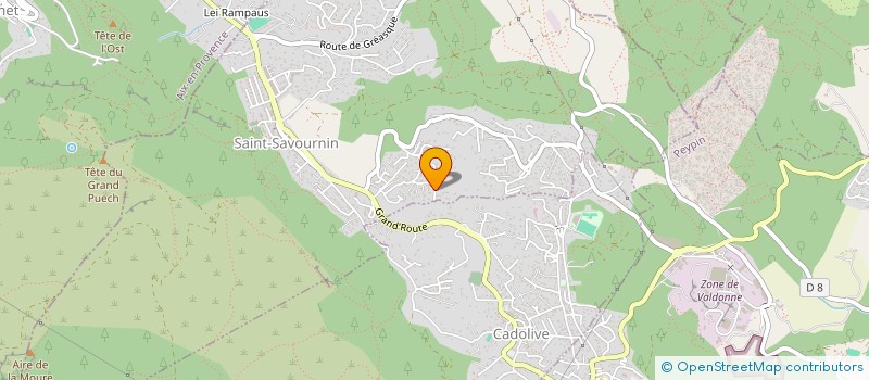 localisation de l'entreprise SCI PASSARELLO  SAINT-SAVOURNIN