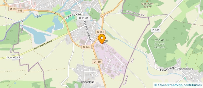 localisation de l'entreprise SCI PASSCC à GISORS