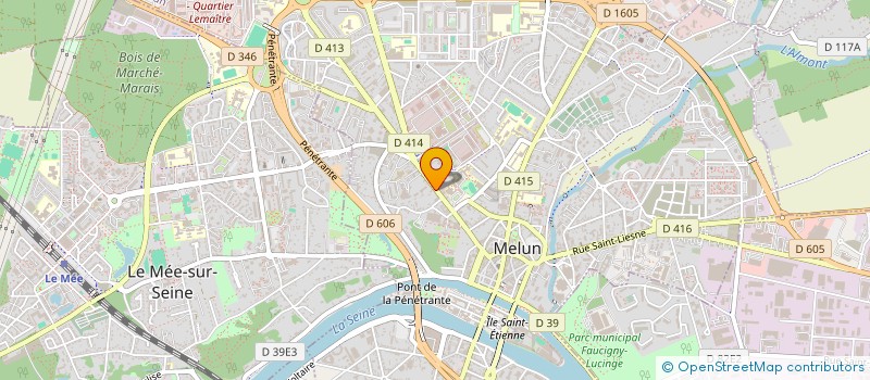 localisation de l'entreprise SCI PASSERARD à MELUN