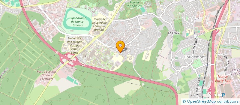 localisation de l'entreprise SCI PASSEROU  VANDUVRE-LES-NANCY