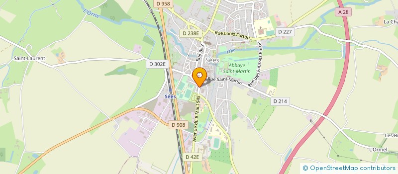 localisation de l'entreprise SCI PASSIFLORE à SEES