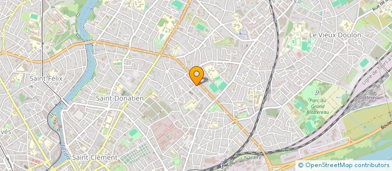 localisation de l'entreprise SCI PASSIFLORE  NANTES