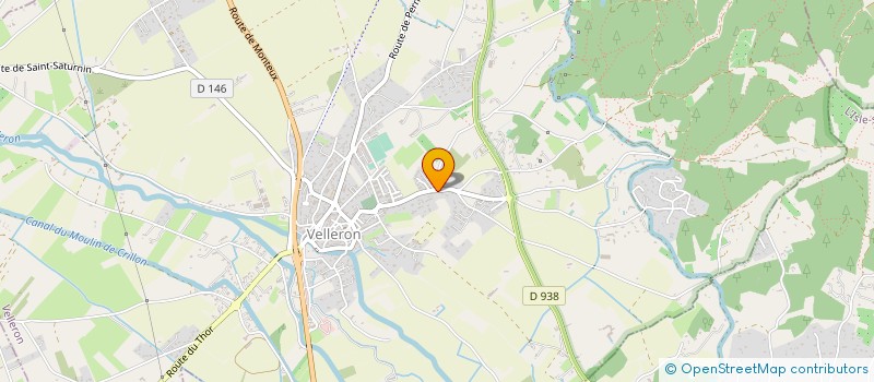 localisation de l'entreprise SCI PASSION  VELLERON