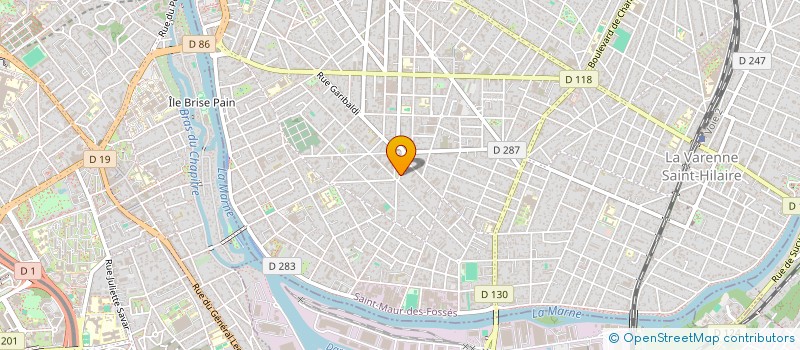 localisation de l'entreprise SCI PASSION à SAINT-MAUR-DES-FOSSES