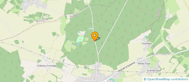 localisation de l'entreprise SCI PASSISOBR  BIGNOUX