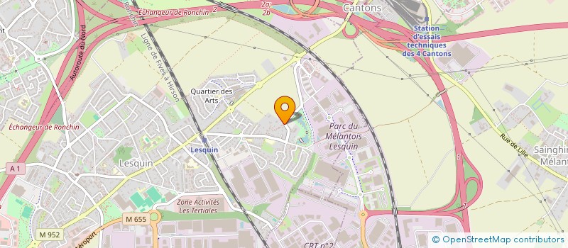 localisation de l'entreprise SCI PASSIVE ATTACK à LESQUIN