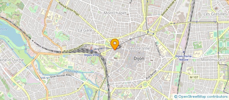 localisation de l'entreprise SCI PASSY à DIJON