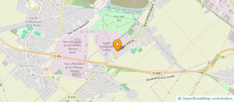 localisation de l'entreprise SCI PASSY  DROCOURT