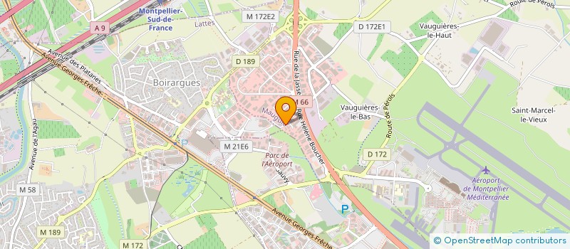 localisation de l'entreprise SCI PASSY  MAUGUIO