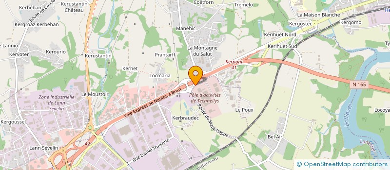 localisation de l'entreprise SCI PASSY  LANESTER