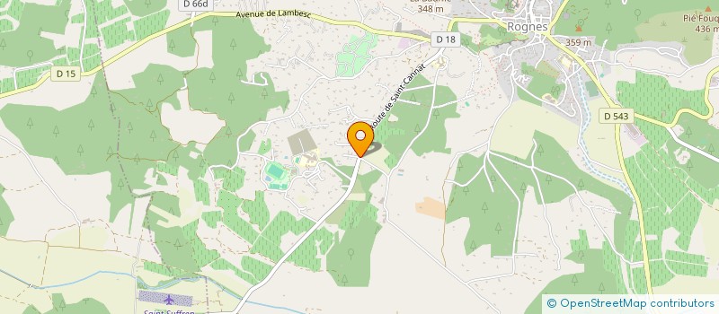 localisation de l'entreprise SCI PASSY  ROGNES