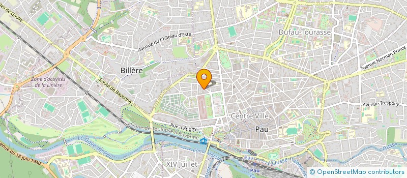 localisation de l'entreprise SCI PASSY LAMARTINE à PAU