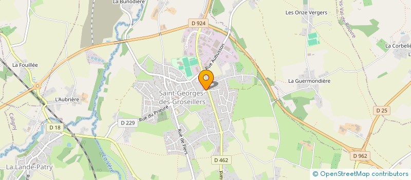 localisation de l'entreprise SCI PASSYL à SAINT-GEORGES-DES-GROSEILLERS