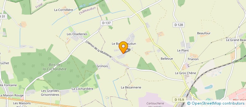 localisation de l'entreprise SCI PASSYL à BROU