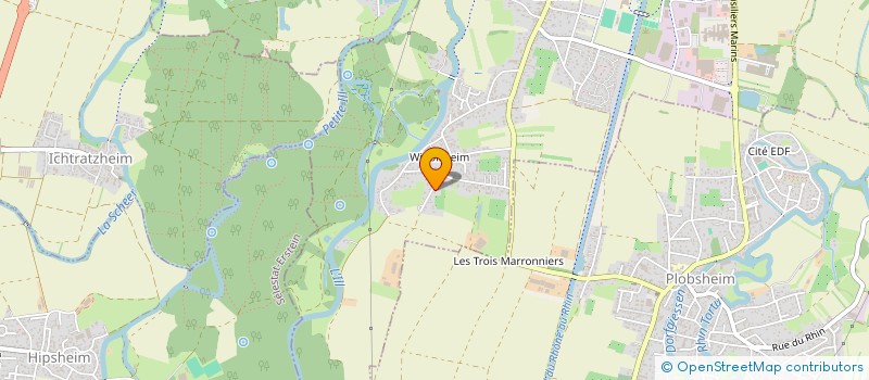 localisation de l'entreprise SCI PASTALAN  ESCHAU