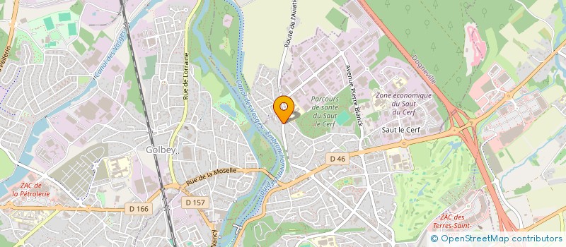 localisation de l'entreprise SCI PASTEL IMMOBILIER à EPINAL