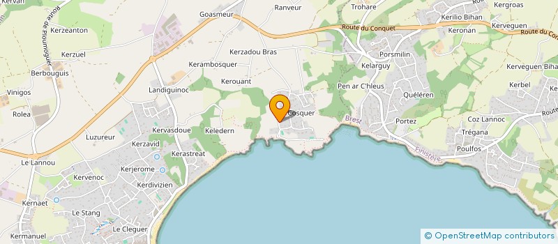 localisation de l'entreprise SCI PASTENZO  PLOUGONVELIN