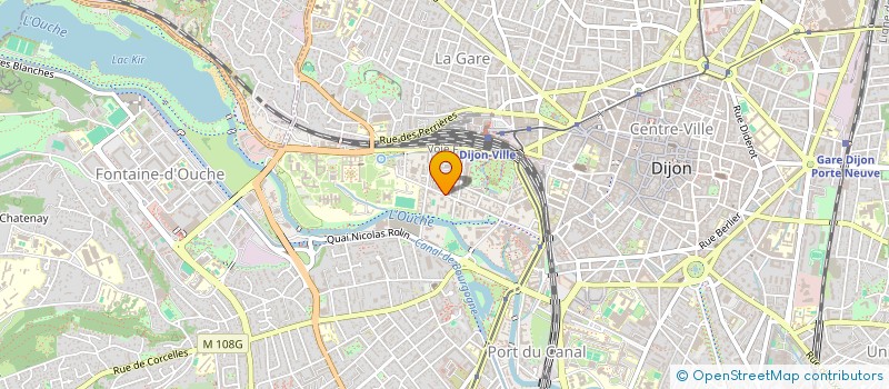 localisation de l'entreprise SCI PASTEUR 22 à DIJON