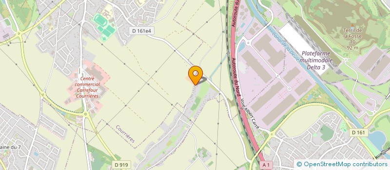 localisation de l'entreprise SCI PASTEUR 241 à HENIN-BEAUMONT