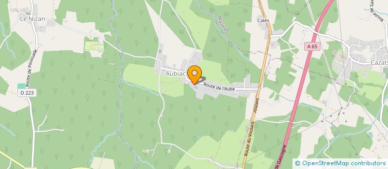 localisation de l'entreprise SCI PASTEUR  LE NIZAN