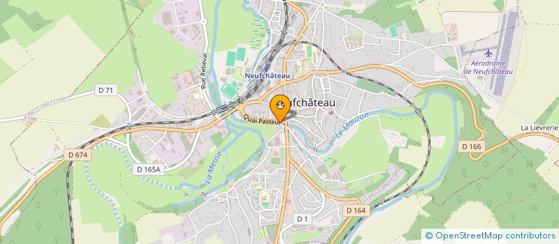 localisation de l'entreprise SCI PASTEUR à NEUFCHATEAU