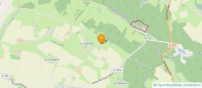 localisation de l'entreprise SCI PASTEUR à SOULEUVRE EN BOCAGE