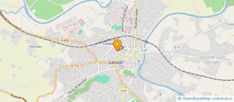 localisation de l'entreprise SCI PASTEUR à LAVAUR