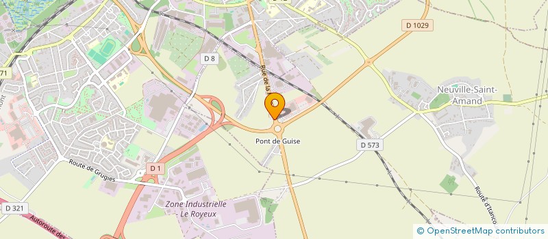 localisation de l'entreprise SCI PASTEUR à NEUVILLE-SAINT-AMAND
