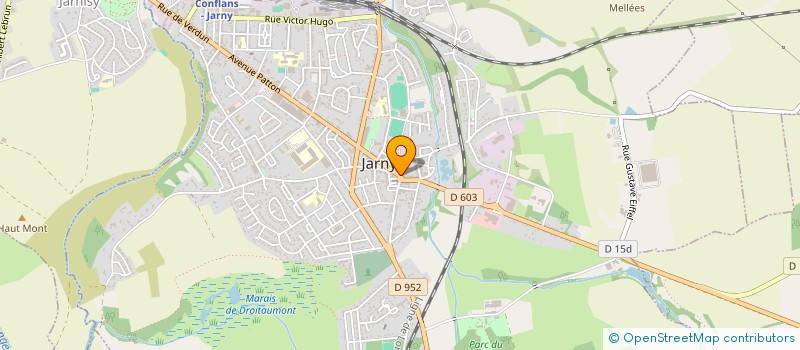 localisation de l'entreprise SCI PASTEUR  JARNY