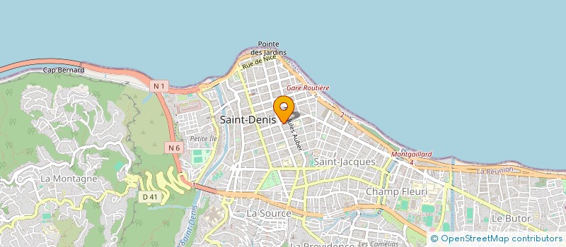 localisation de l'entreprise SCI PASTEUR à SAINT-DENIS