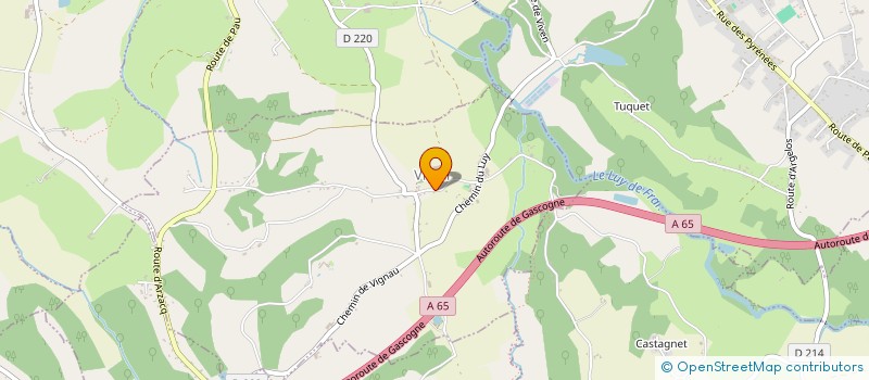 localisation de l'entreprise SCI PASTEUR  VIVEN