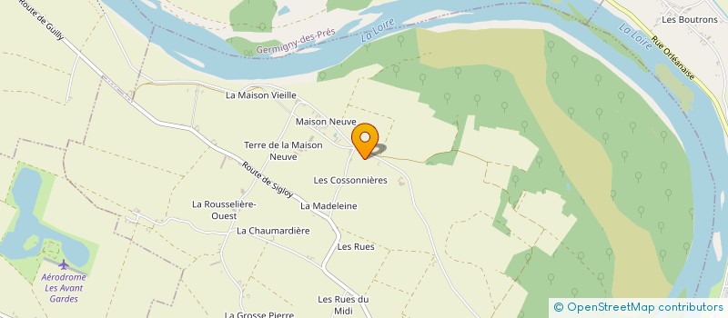 localisation de l'entreprise SCI PASTEUR à SULLY-SUR-LOIRE