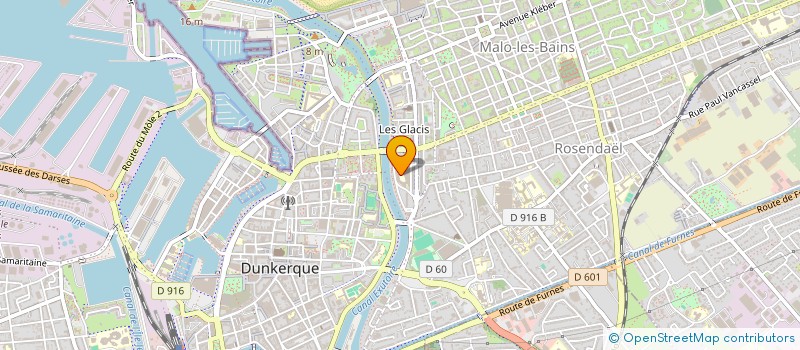 localisation de l'entreprise SCI PASTEUR à DUNKERQUE