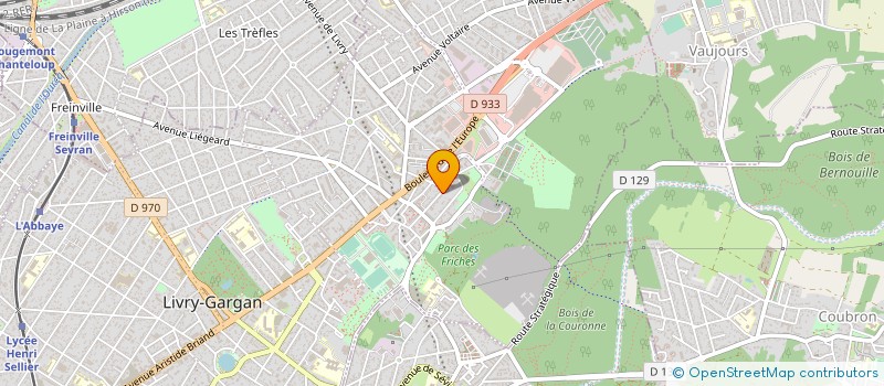 localisation de l'entreprise SCI PASTEUR à LIVRY-GARGAN