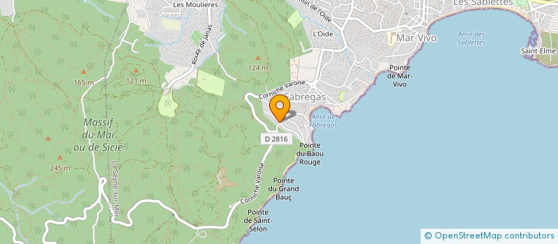 localisation de l'entreprise SCI PASTEUR à LA SEYNE-SUR-MER