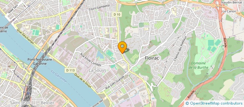 localisation de l'entreprise SCI PASTEUR 71  FLOIRAC