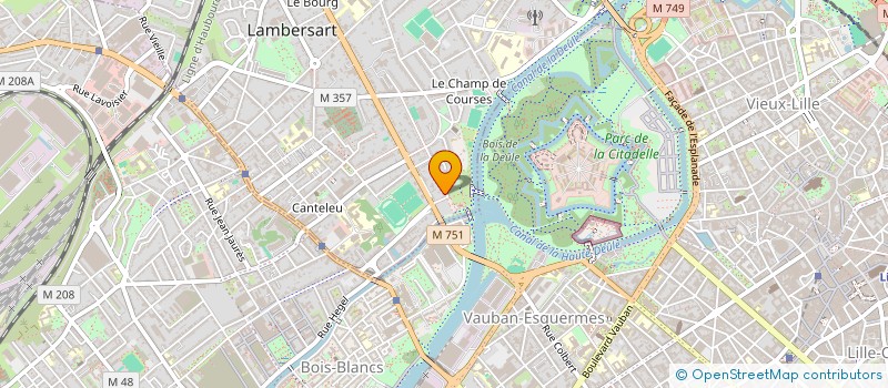 localisation de l'entreprise SCI PASTEUR à LAMBERSART